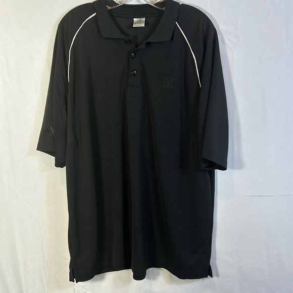 adidas Other - Adidas Black Climate Control Polo Size XL New York Excellent Like New
